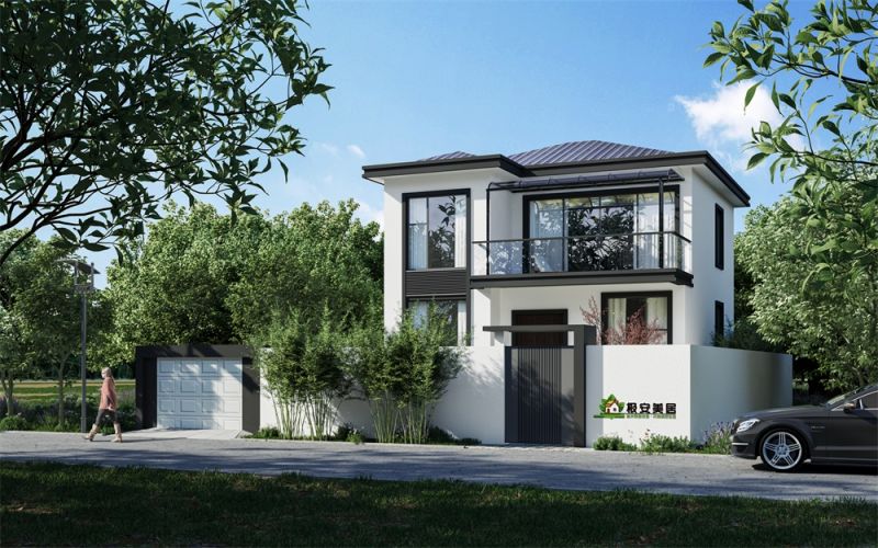 自建别墅效果图